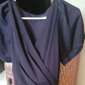 DKNY Navy Midi Dress